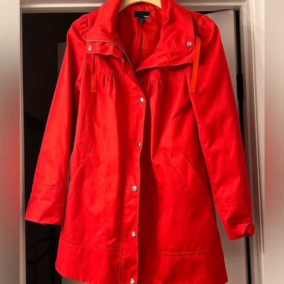 H&M Rain Jacket - PeaCoat - Picture 1 of 4